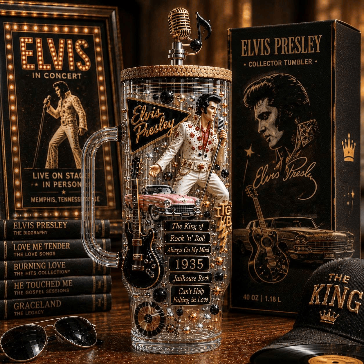 ELV 40oz Tumbler With Handle NHVH