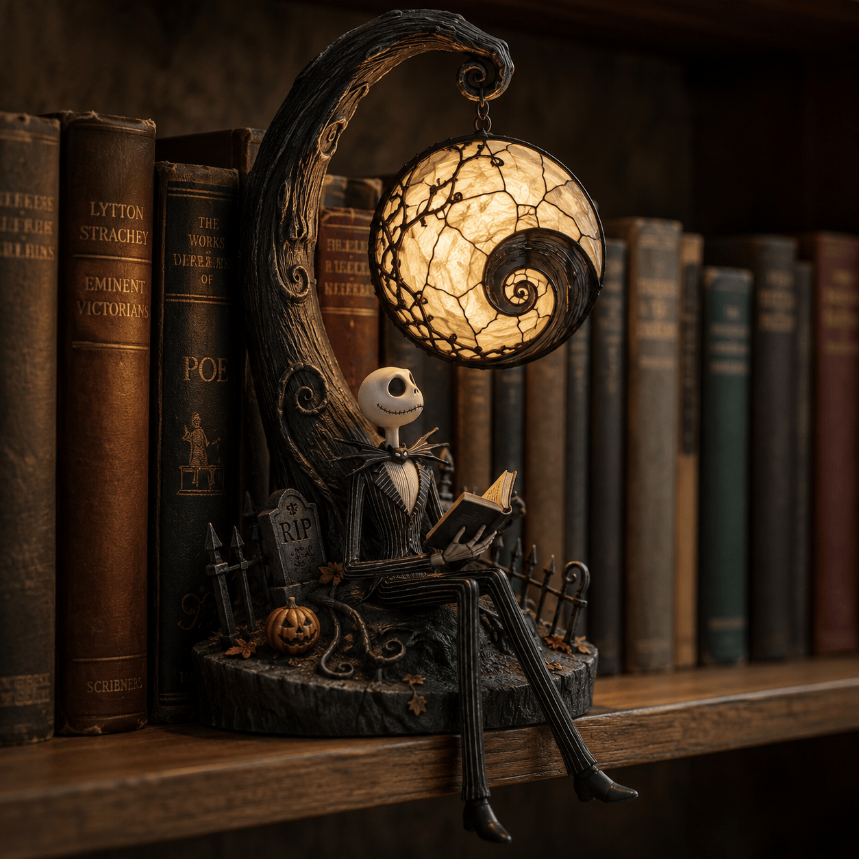Premium SLT Bookshelf Figurines Lamp NTNA