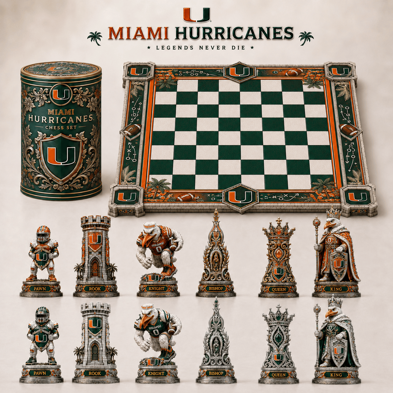 Premium MHC Chess Set NTNA