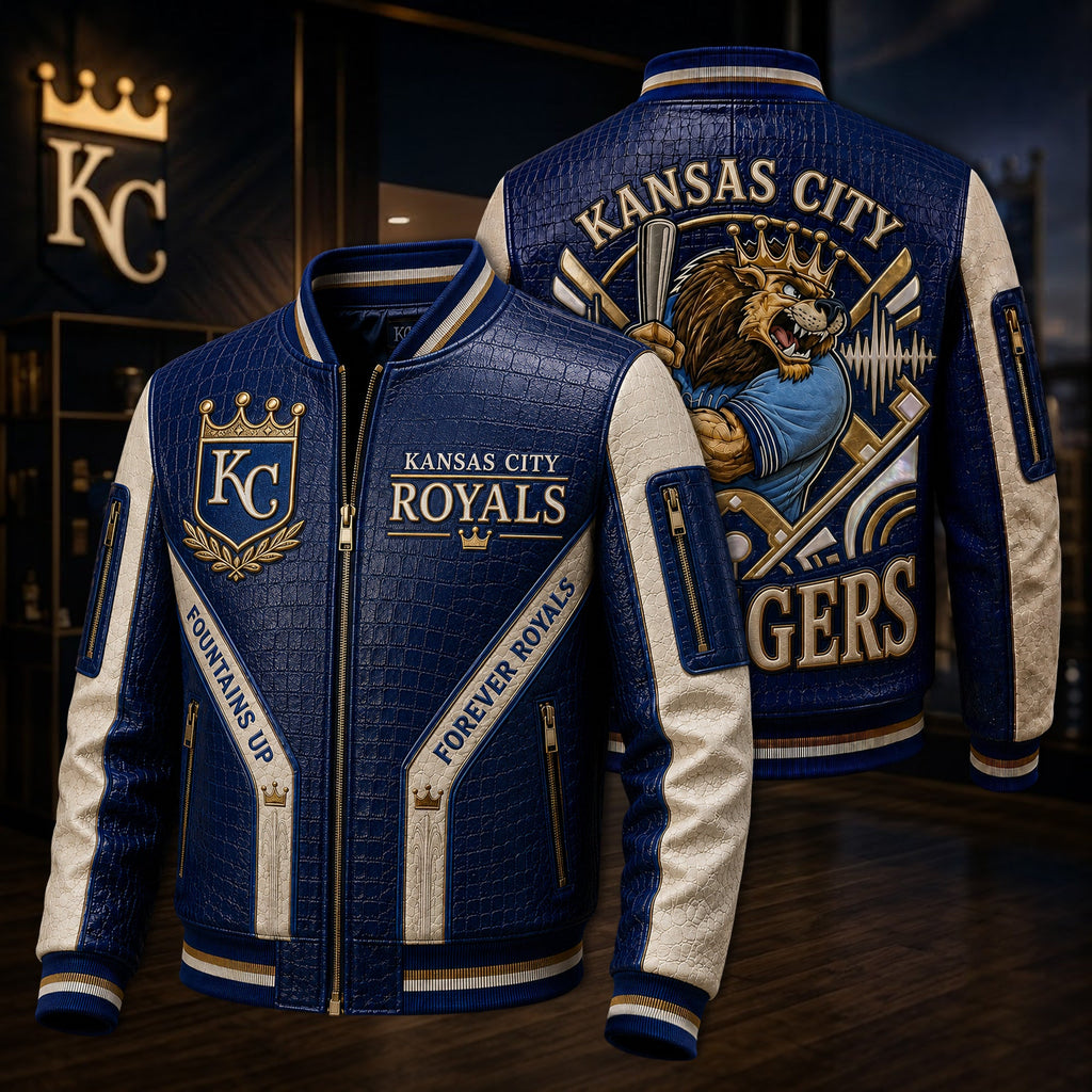 Premium KCR Leather Zipper Jacket TTMH